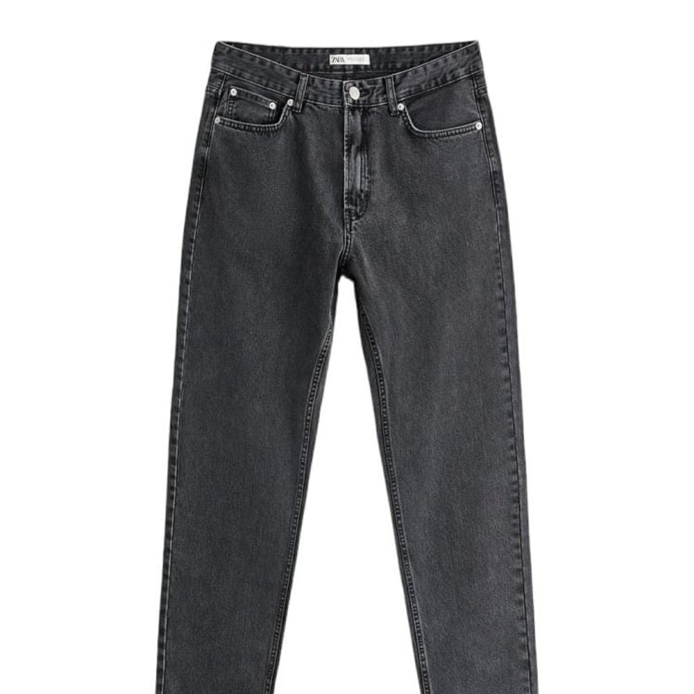 ZARA TAPERED SLIM JEANS GRAY SIZE 29  | 4060/499